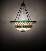 Meyda Lighting 128649 24" Wide Tiffany Roman Inverted Pendant