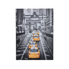 Sagebrook Home Yellow Cabs Canvas Print