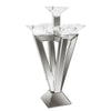 Sagebrook Home Mirrored 5 Pillar Candle Candelabra
