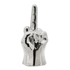Sagebrook Home 16146-02 8" Dirty Finger Sign, Silver