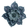 Sagebrook Home Blue Lotus Wall Flower 14.25``