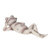 Sagebrook Home Antique White Lounging Frog, On Elbow