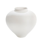 Sagebrook Home Matte White Ceramic Vase 14``