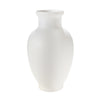 Sagebrook Home Matte White Ceramic Vase 19.5``