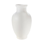 Sagebrook Home Matte White Ceramic Vase 19.5``