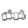 Sagebrook Home 13109-02 21" Metal City Scape Wall Shelf