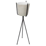 Sagebrook Home 13143-07 31.5" Gray Metal Planter On Stand