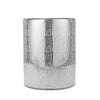 Sagebrook Home Ec, Silver Crackle Ceramicgarden Stool