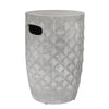 Sagebrook Home Ec, Gray Cement Garden Stool