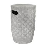 Sagebrook Home Ec, Gray Cement Garden Stool