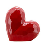 Sagebrook Home 8`` Red Heart Table Deco, 8``