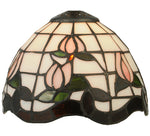 Meyda Lighting 132324 7"W Roseborder Lamp Shade