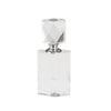 Sagebrook Home Clear Crystal Perfume Bottle 5.5``