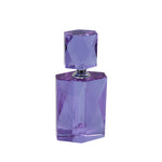 Sagebrook Home Purple Crystal Perfume Bottle7``