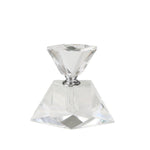 Sagebrook Home 13300-02 4.5" Clear Crystal Perfume Bottle