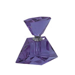 Sagebrook Home 13300-03 4" Purple Crystal Perfume Bottle