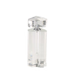 Sagebrook Home 13303-01 5.75" Crystal Heart Perfume Bottle