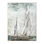IMAX Worldwide Home Sail Away Framed Oil Painting