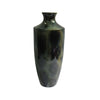 Sagebrook Home Shadowed Green Ceramic Vase 20``