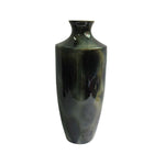 Sagebrook Home Shadowed Green Ceramic Vase 20``