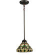 Meyda Lighting 134225 8"W Middleton Mini Pendant