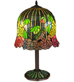 Meyda Lighting 134540 23"H Tiffany Honey Locust Base Table Lamp