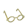 Sagebrook Home 13532-03 8" Aluminum Glasses Sculpture, Gold