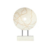 Sagebrook Home Mango Wood Disk On Stand