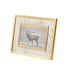 Sagebrook Home White Marble/Gold Photo Frame 5X7