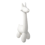 Sagebrook Home 13655-03 White Giraffe Balloon Animal
