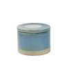 Sagebrook Home Round Blue Glazed Box
