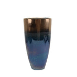 Sagebrook Home Ec, Copper/Blue Ombre Vase 16``