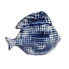 Sagebrook Home Dark Blue/White Ceramic Fish 8``