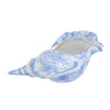 Sagebrook Home Light Blue/White Ceramic Shell