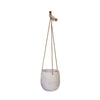 Sagebrook Home 13742-01 6.5" Hanging Gray Marble Planter