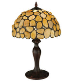 Meyda Lighting 138123 19.5"H Agata Yellow Table Lamp