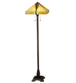 Meyda Lighting 138127 62"H Parker Poppy Floor Lamp