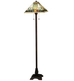Meyda Lighting 138129 62"H Prairie Peaks Floor Lamp