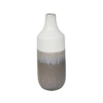 Sagebrook Home Ceramic 16.25" Vase, Multi Gray