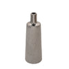 Sagebrook Home Ceramic 14.75" Vase, Silver