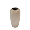 Sagebrook Home Ceramic 12.25" Vase, Champagne