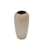 Sagebrook Home Ceramic 12.25" Vase, Champagne