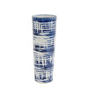 Sagebrook Home Ceramic Vase 12``H, White/ Blue