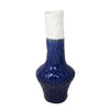 Sagebrook Home Ceramic Gourd Vase 17``H, White/Blue
