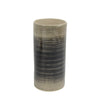 Sagebrook Home 13857-03 10" H Ceramic Vase, Black/Beige