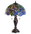 Meyda Lighting 138584 24"H Rosebush Table Lamp