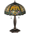 Meyda Lighting 138585 24"H Dragonfly Trellis Table Lamp