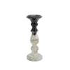 Sagebrook Home 13868-04 12.5" Ceramic Gourd Candle Holder, Multi