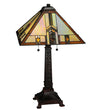Meyda Lighting 138773 26"H Prairie Wheat Harvest Table Lamp
