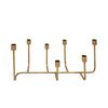 Sagebrook Home Ec, Metal 7 Taper Candle Holder, Gold